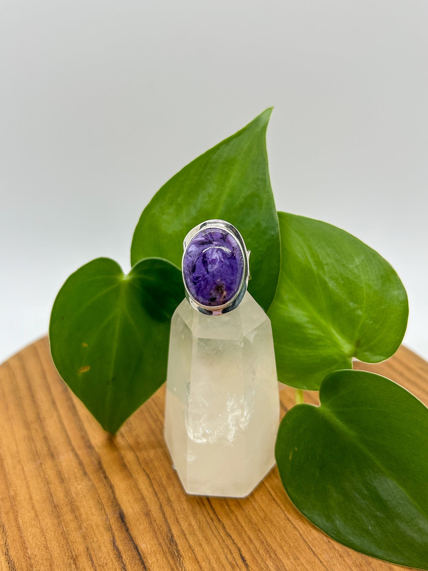 Charoite Ring
