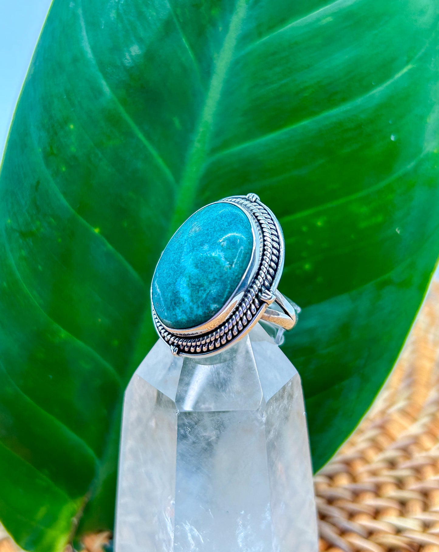 Chrysocolla Ring (Size 6)
