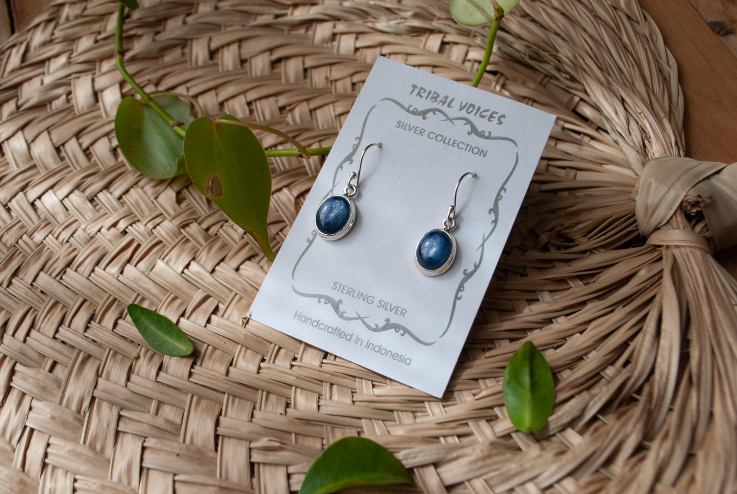 Blue Kyanite Earrings