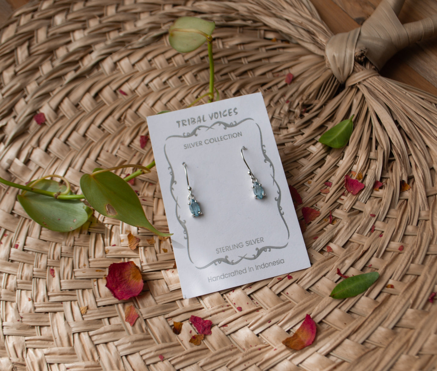 Aqua Kyanite Earrings
