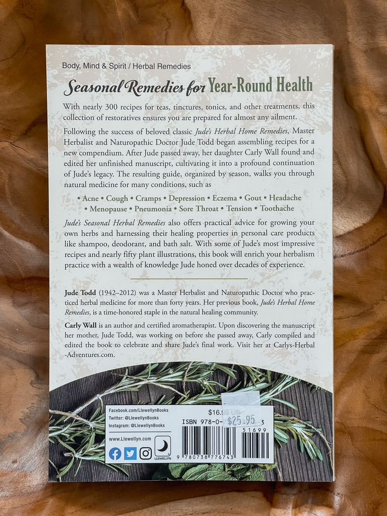 Jude's Seasonal Herbal Remedies: Recipes for Natural Healing