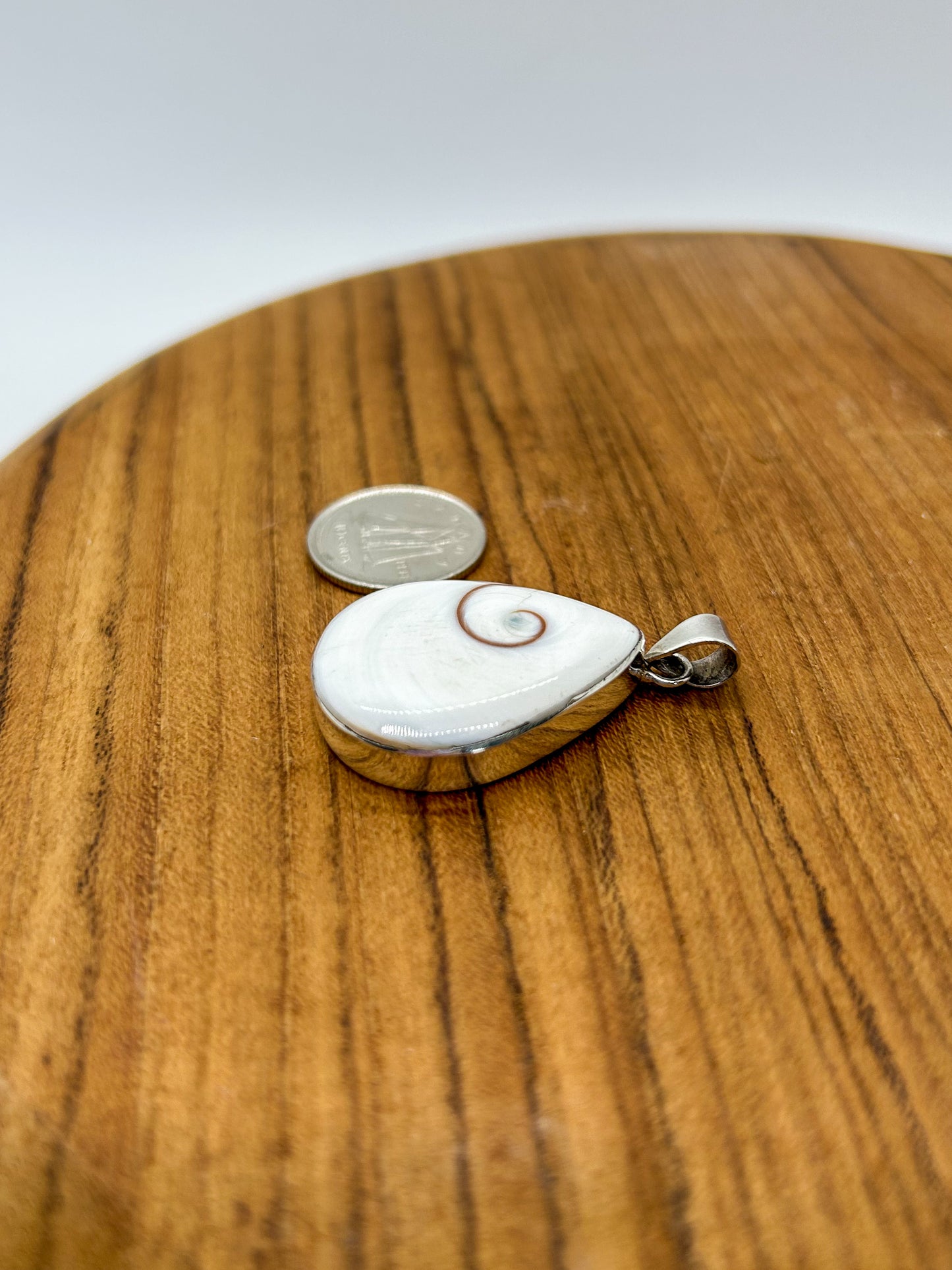 Eye of Shiva Teardrop Pendant