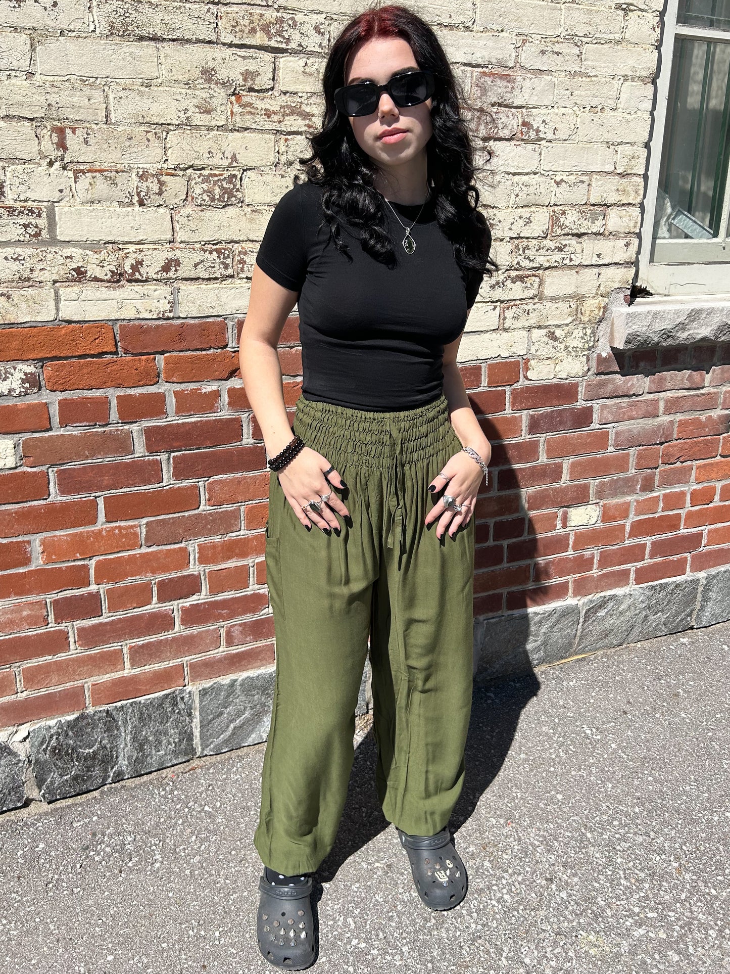 Green Genie Pants