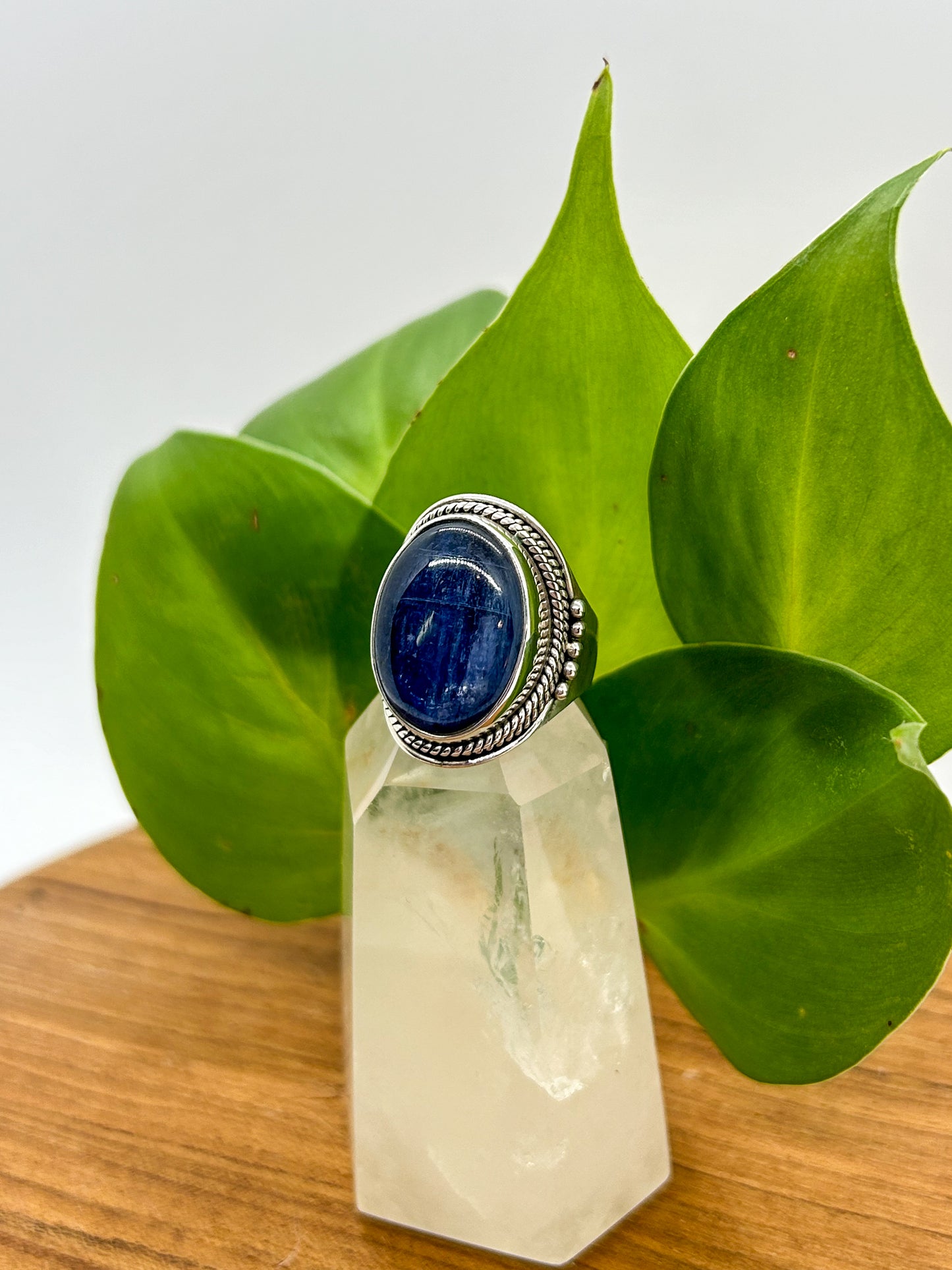 Blue Dreams Kyanite Ring (size 9)
