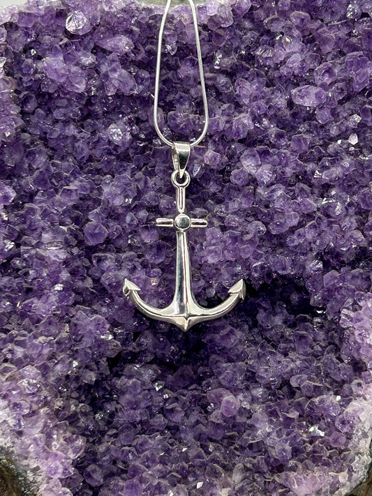 Large Anchor Pendant