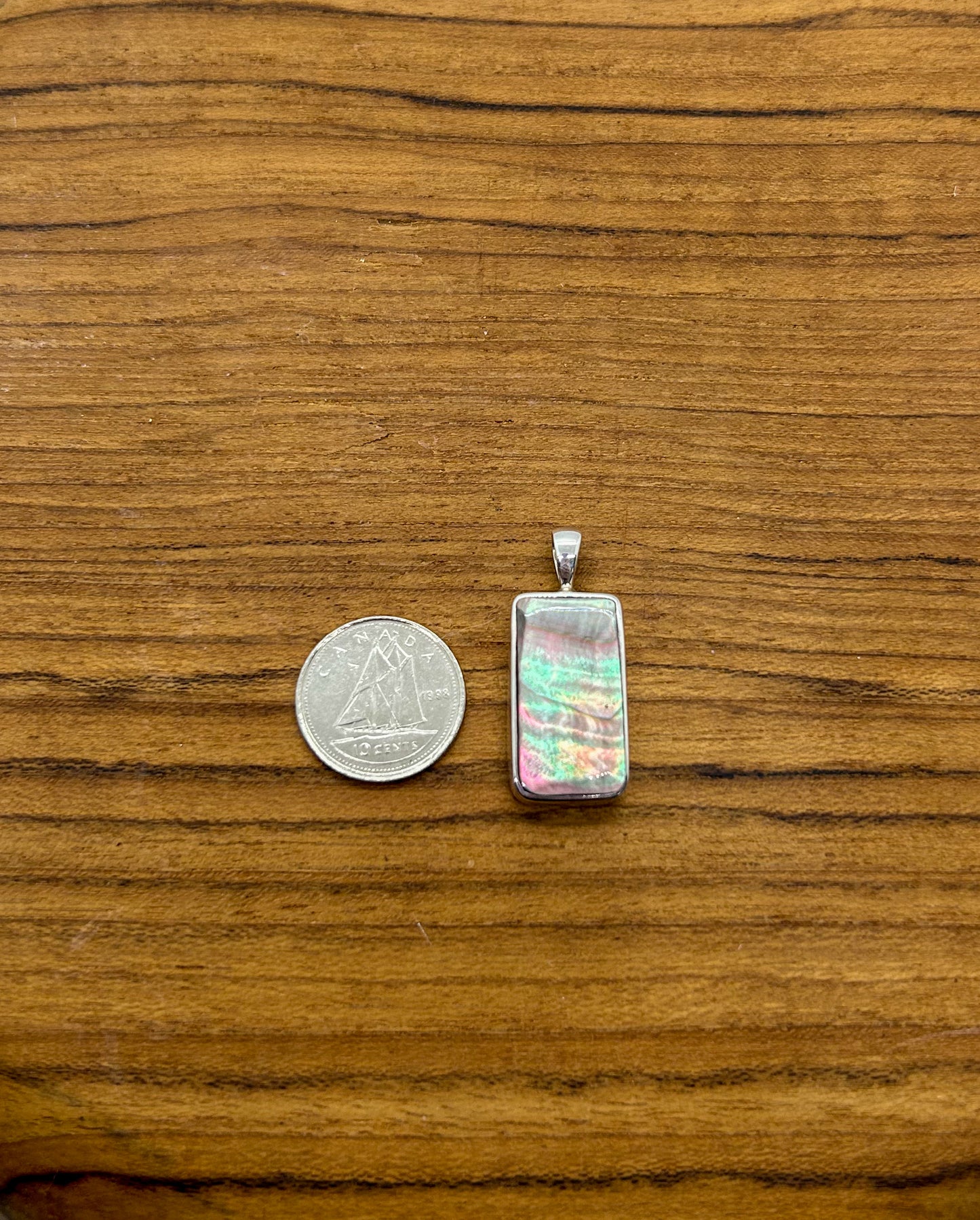 Black Mother of Pearl Pendant