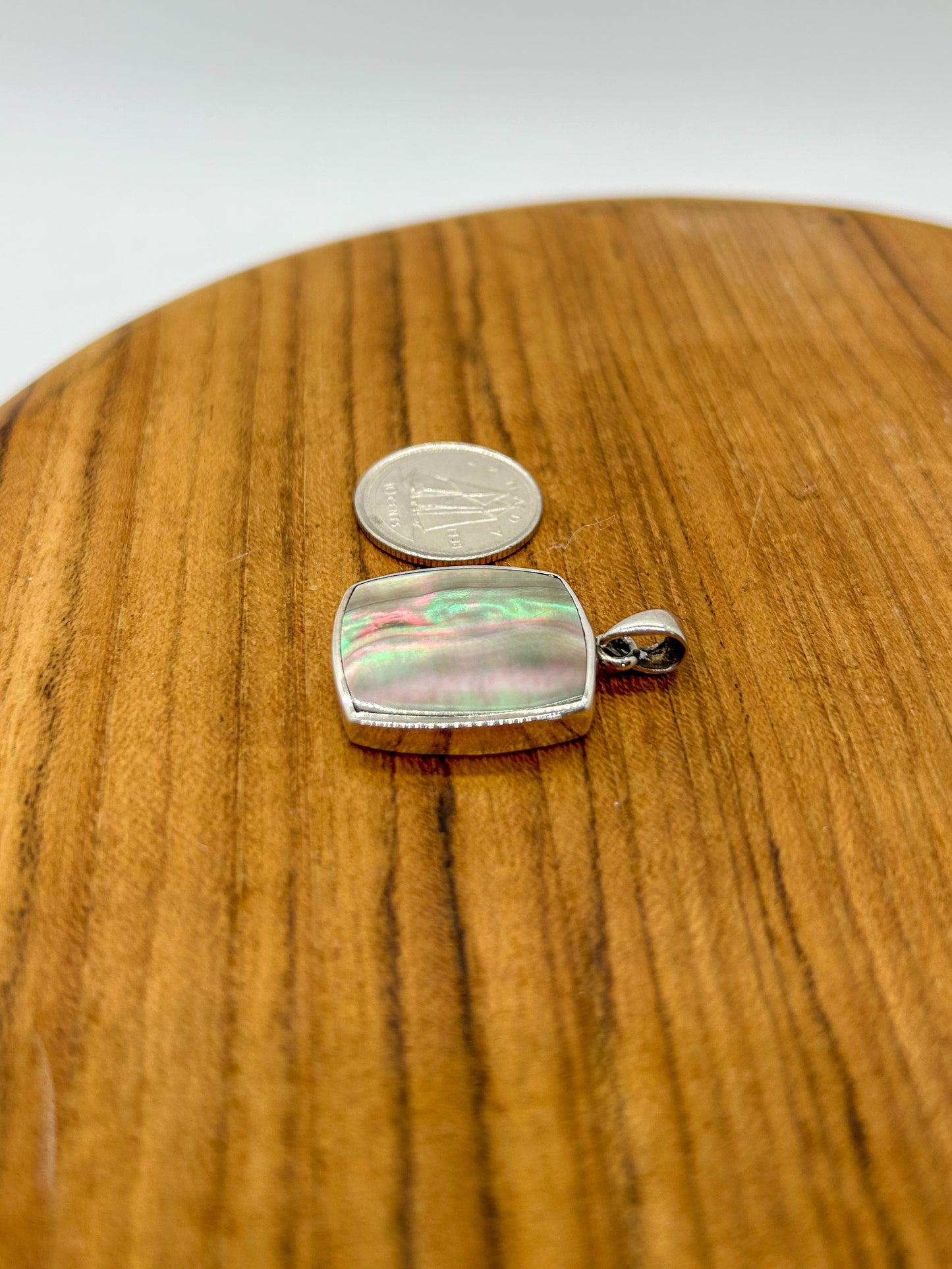 Black Mother of Pearl Pendant