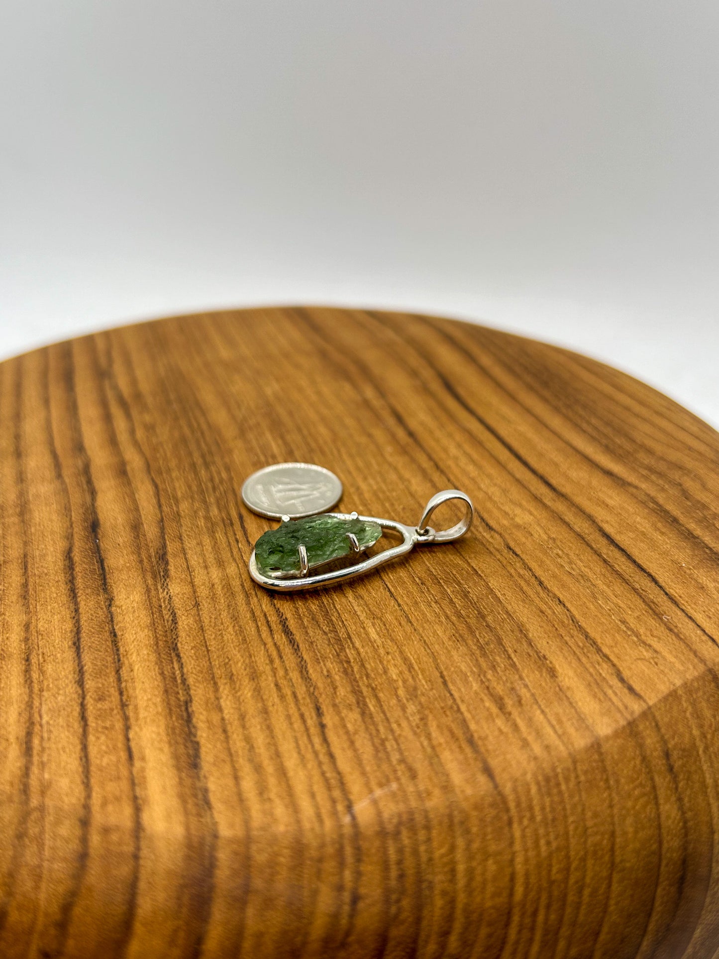 Moldavite Pendant