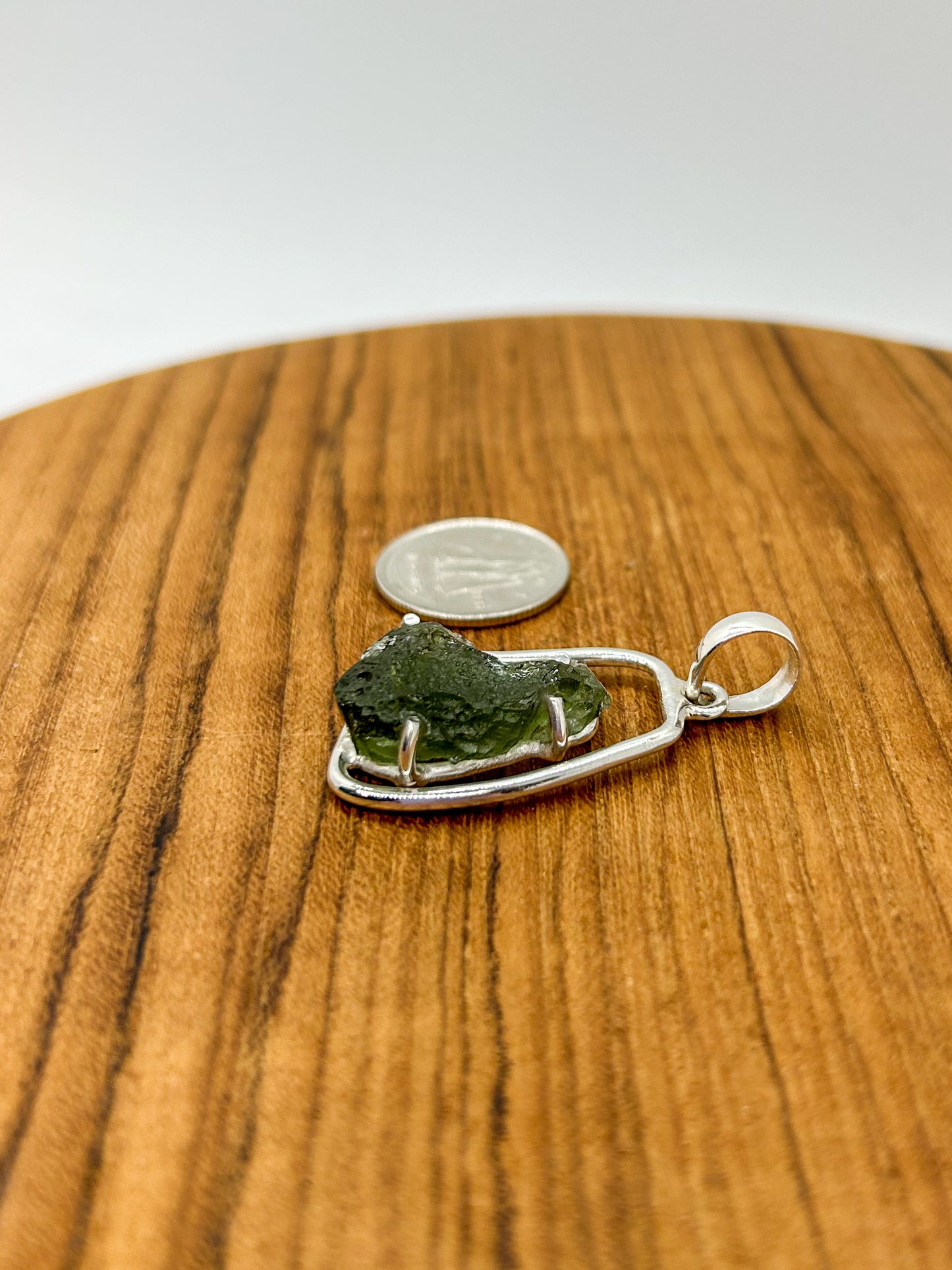 Moldavite Pendant