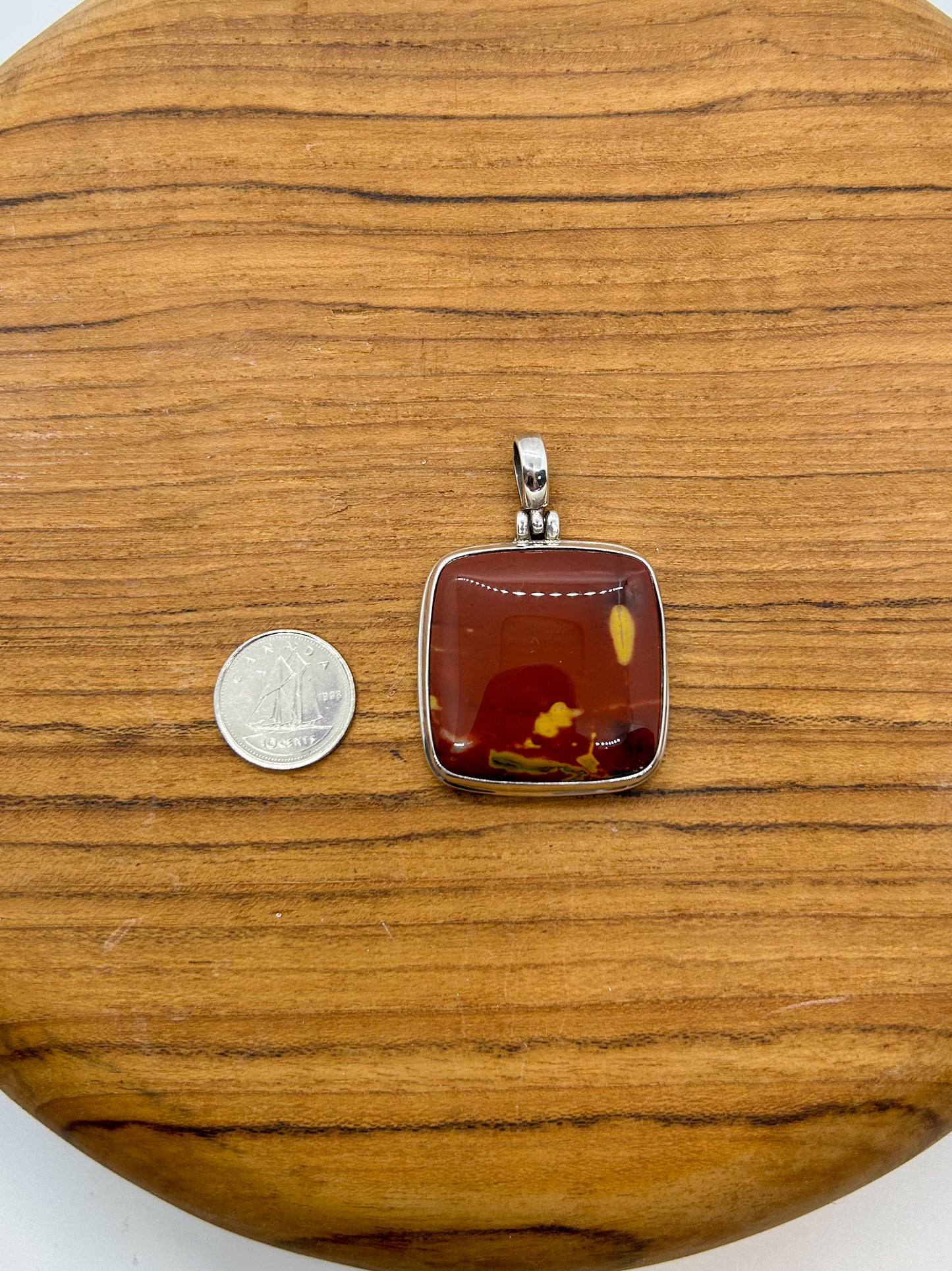 Mookaite Square Pendant