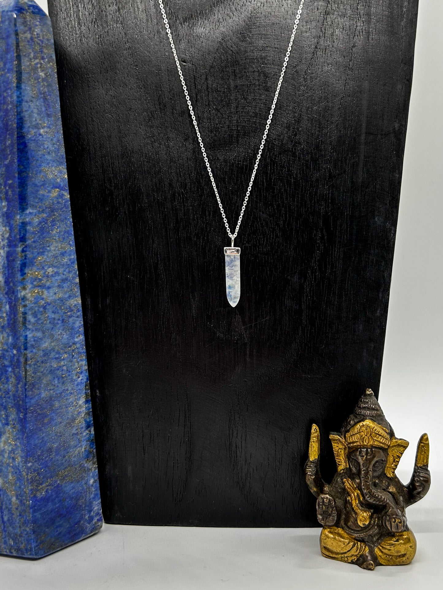 Moonstone Point Necklace