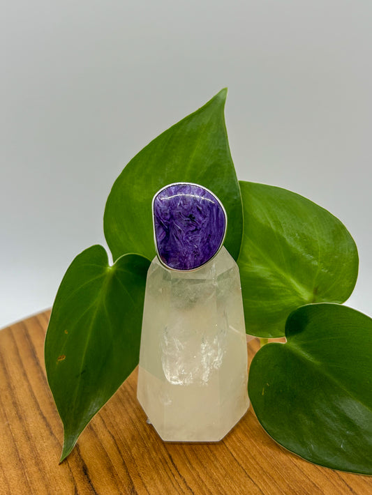 Charoite Ring (Size 8)