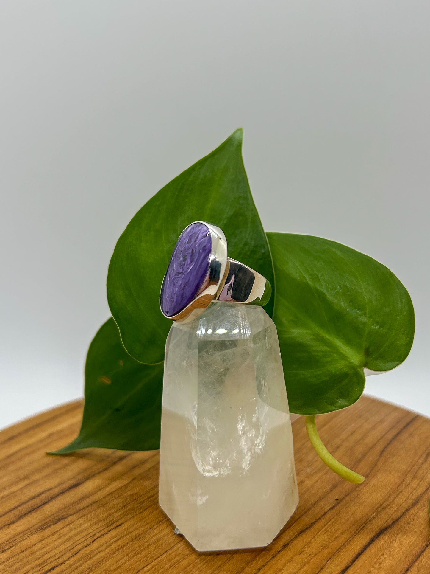 Charoite Ring (Size 8)