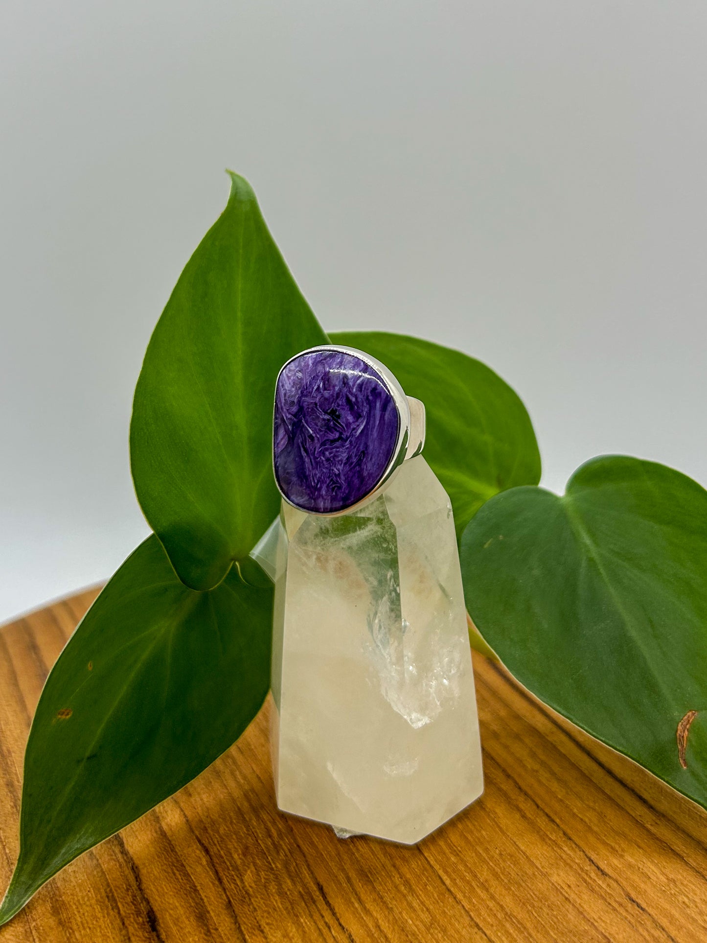 Charoite Ring (Size 8)