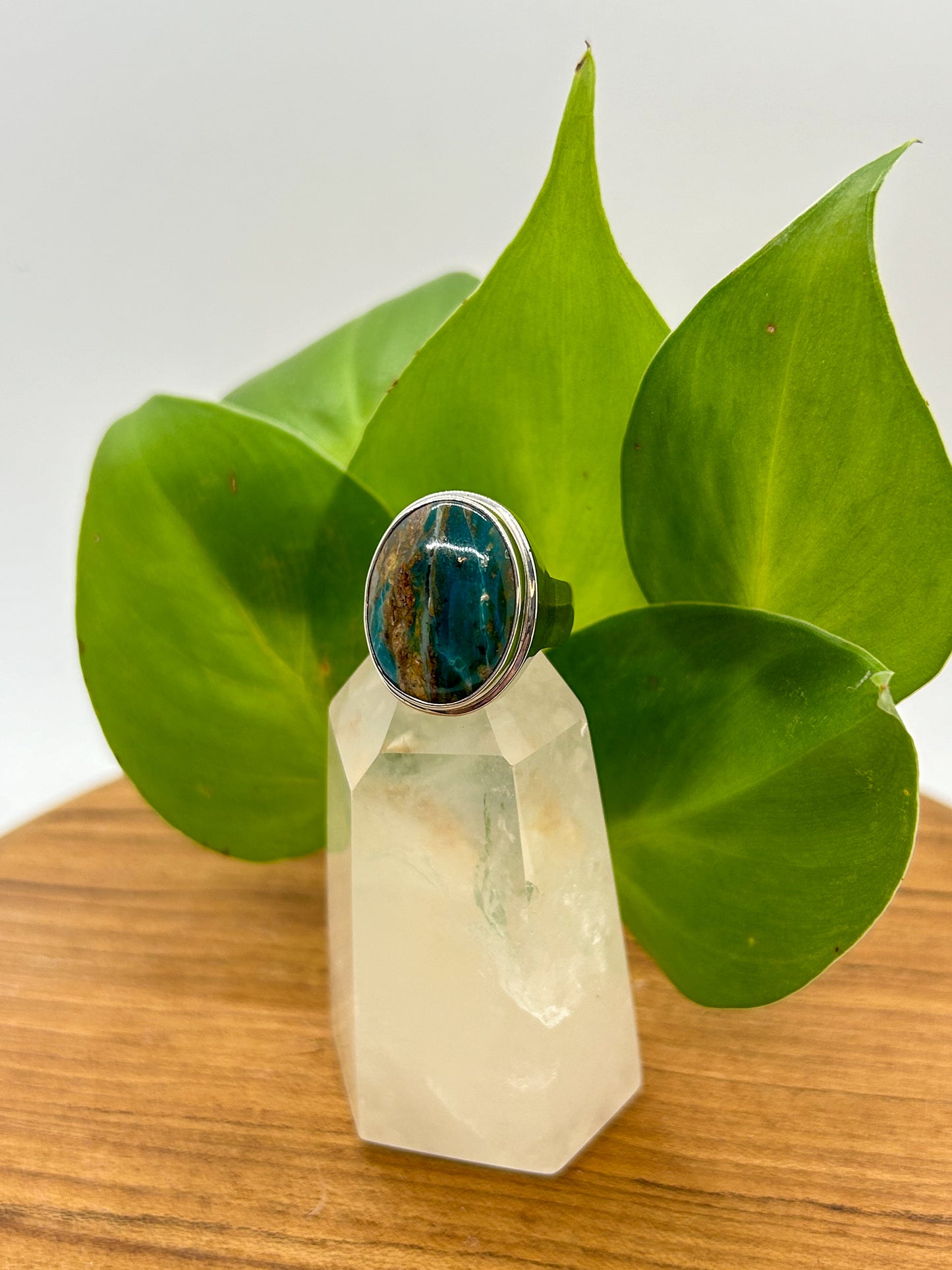 Peruvian Opal Ring (size 7.5)