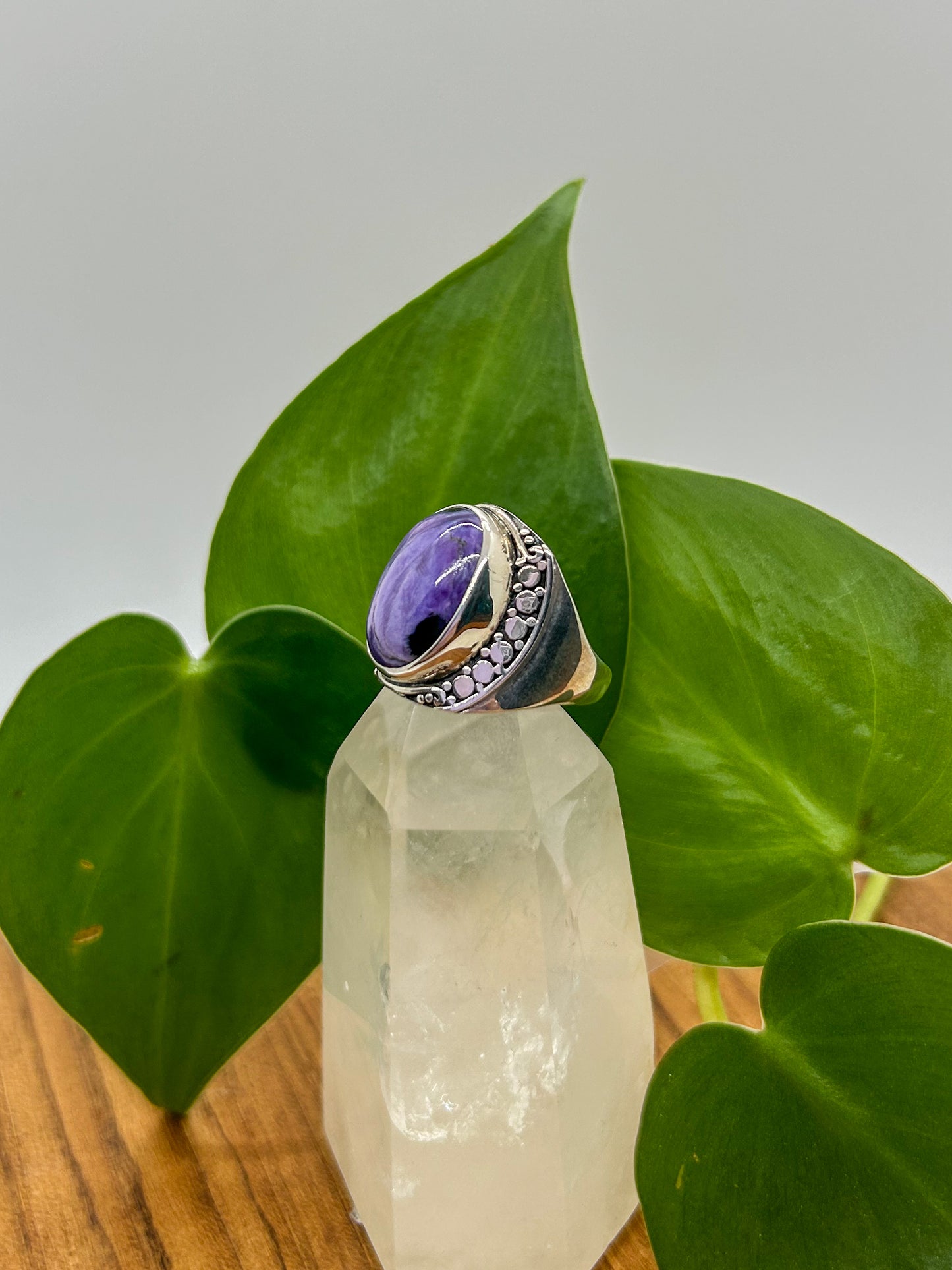 Charoite Ring