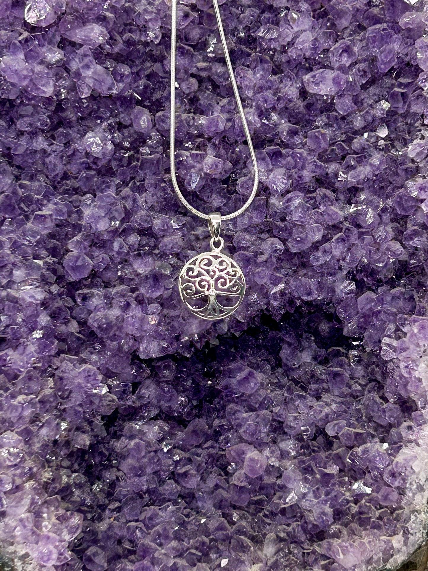 Whimsical Tree of Life Pendant