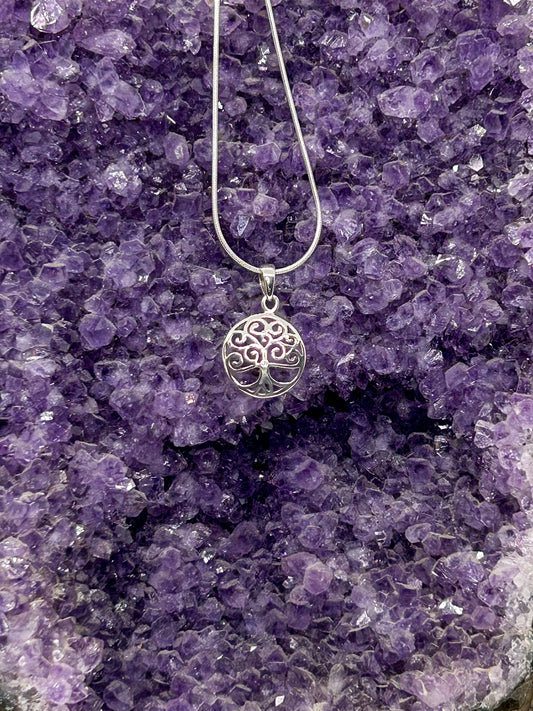 Whimsical Tree of Life Pendant