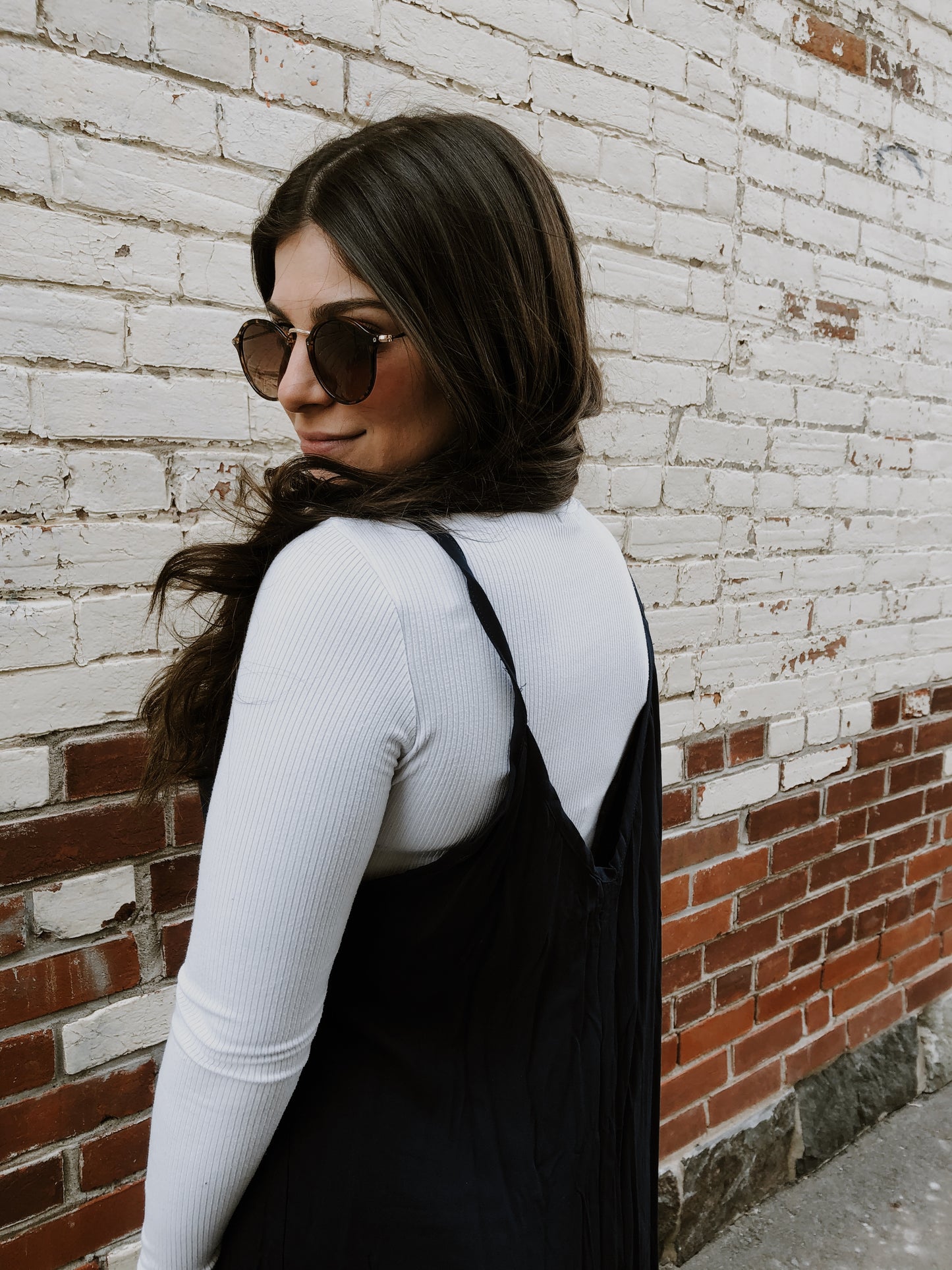 Navy Blue Romper