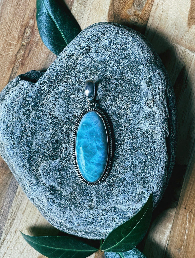 Calm Waters Larimar Pendant
