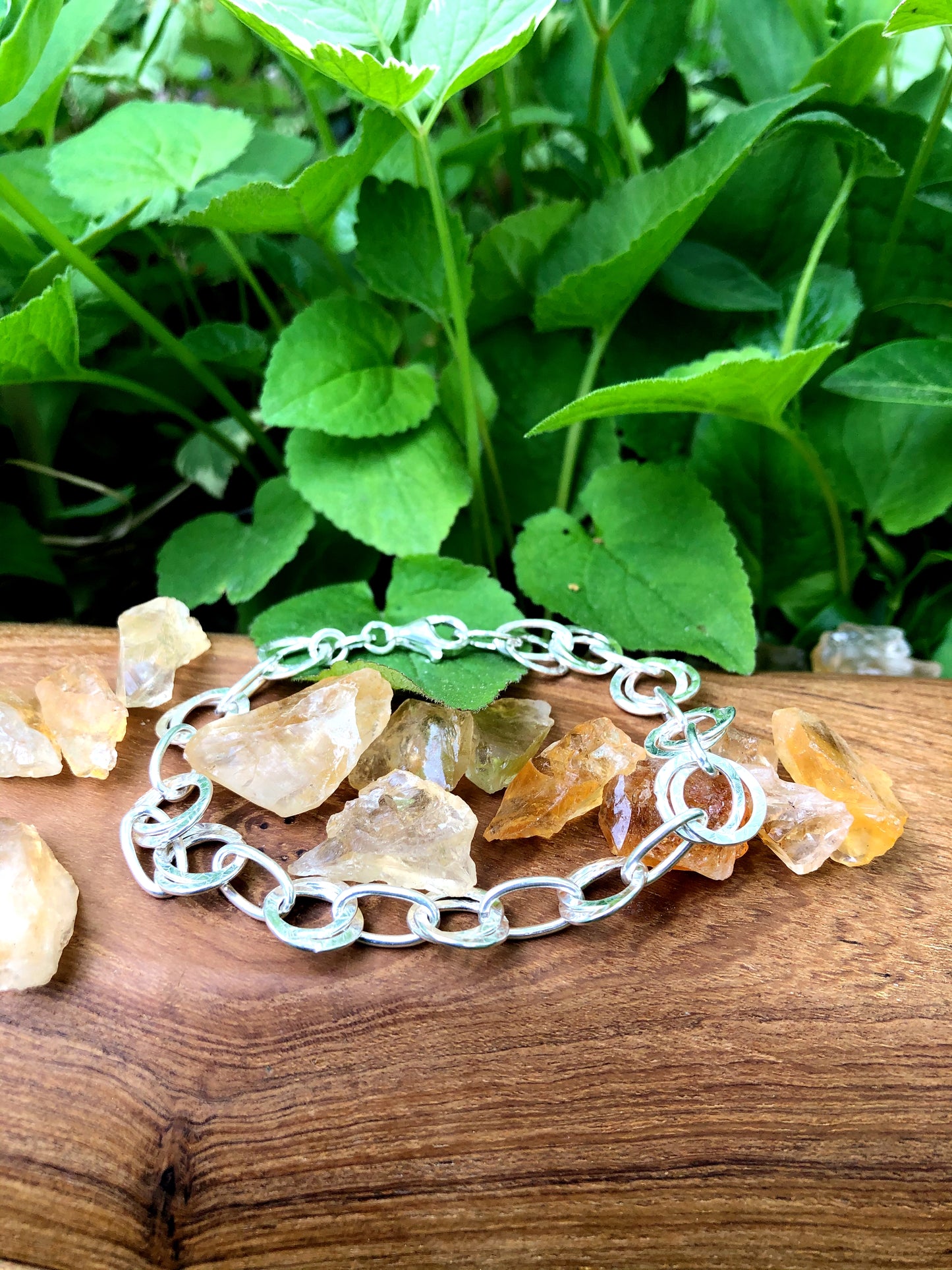 Linked Silver Bracelet