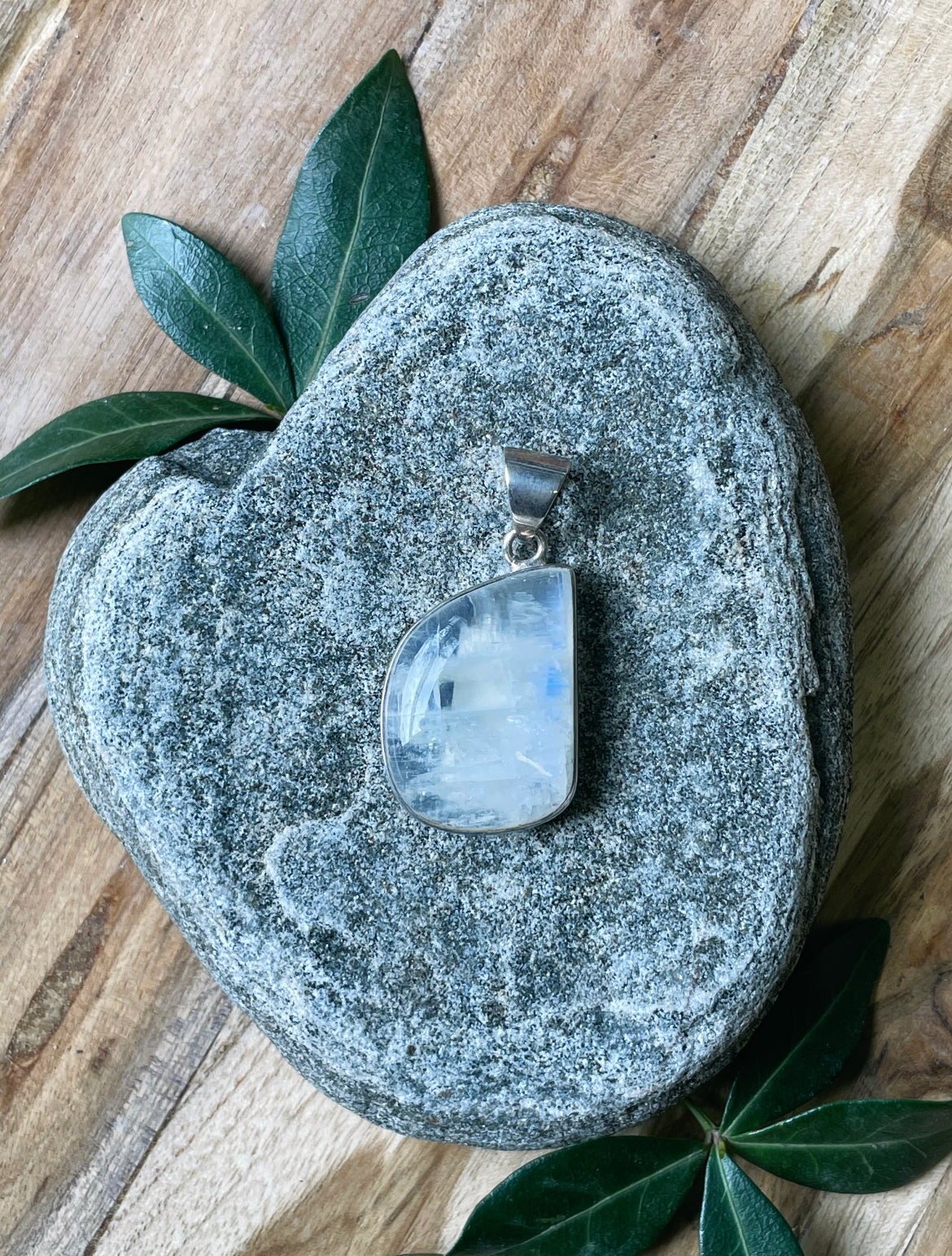 Moonstone Pendant - Freeform