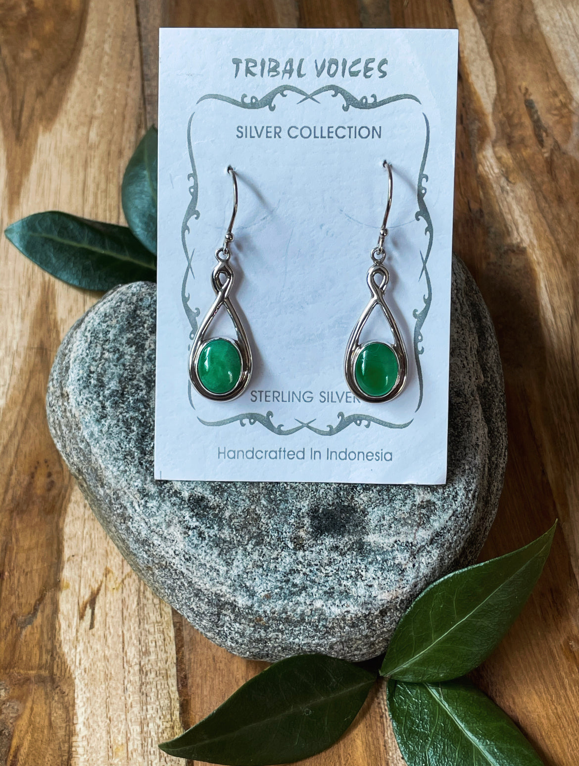 Stunning Jade Dangle Earrings