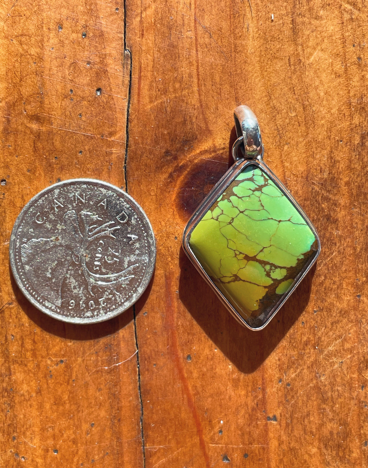 Earth Magik African Turquoise Pendant