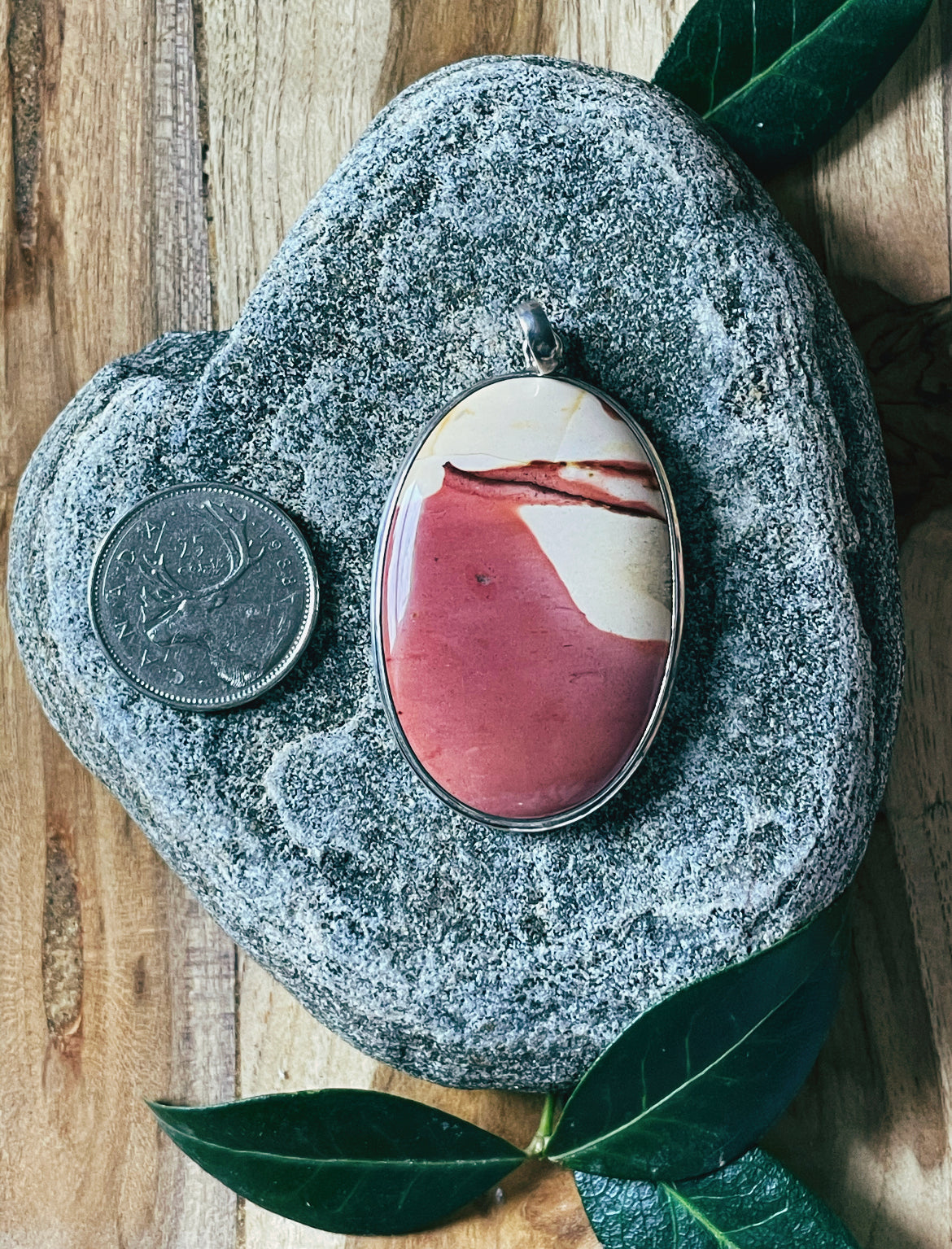 Serene Sunset Mookaite Pendant
