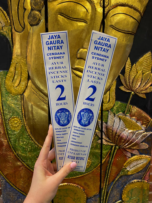 2 hr Jaya Gaura Nitay Incense