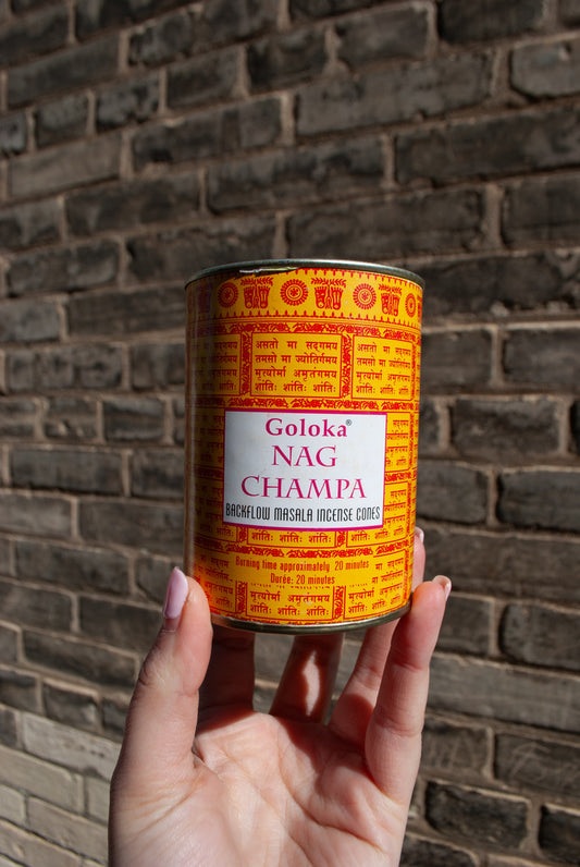 Goloka Nag Champa Backflow Cones