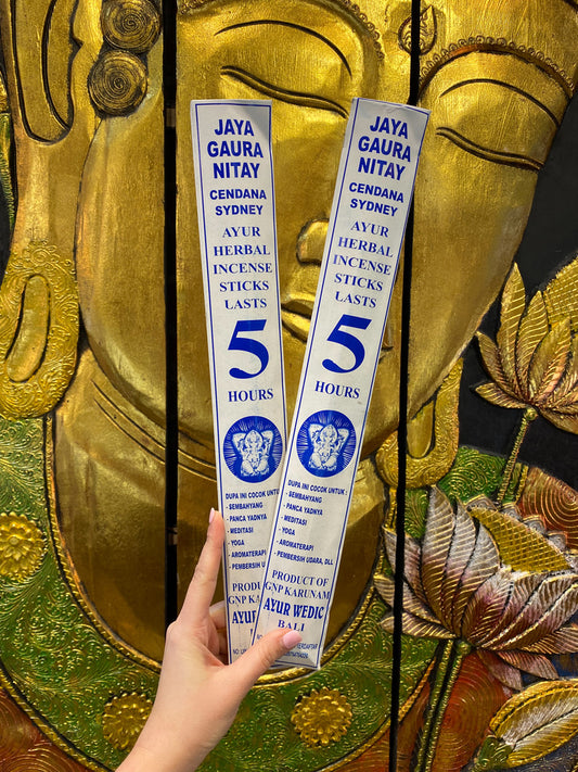 5 Hr Jaya Gaura Nitay Incense