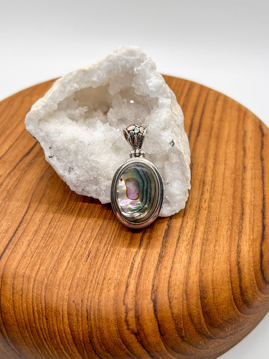 Inner Waves Abalone Pendant