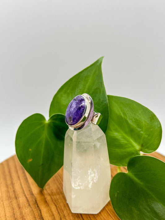 Charoite Ring