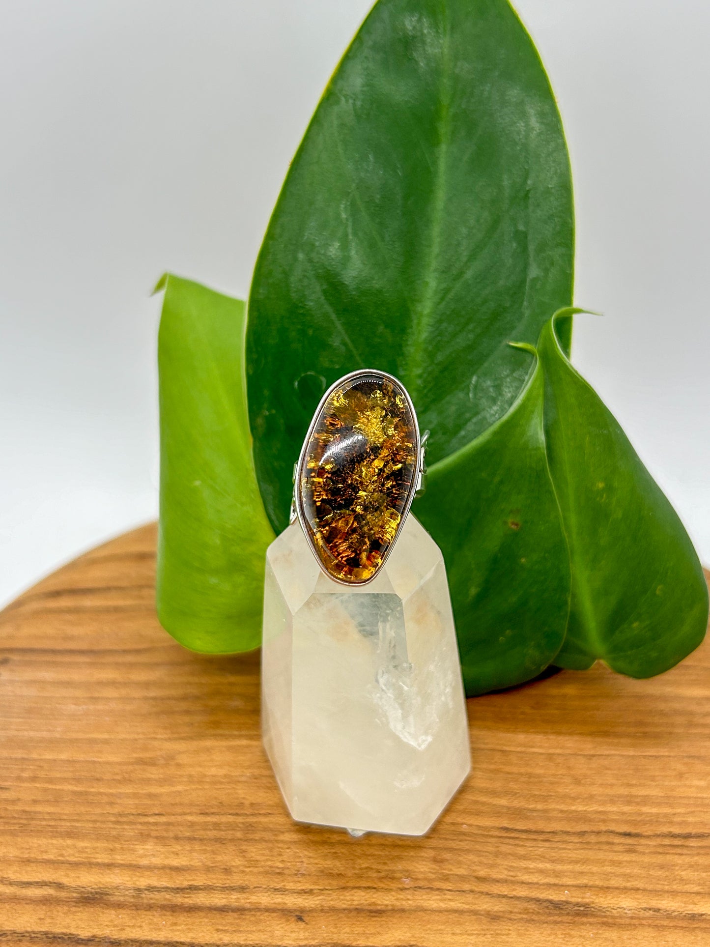 Amber Ring (size 6)