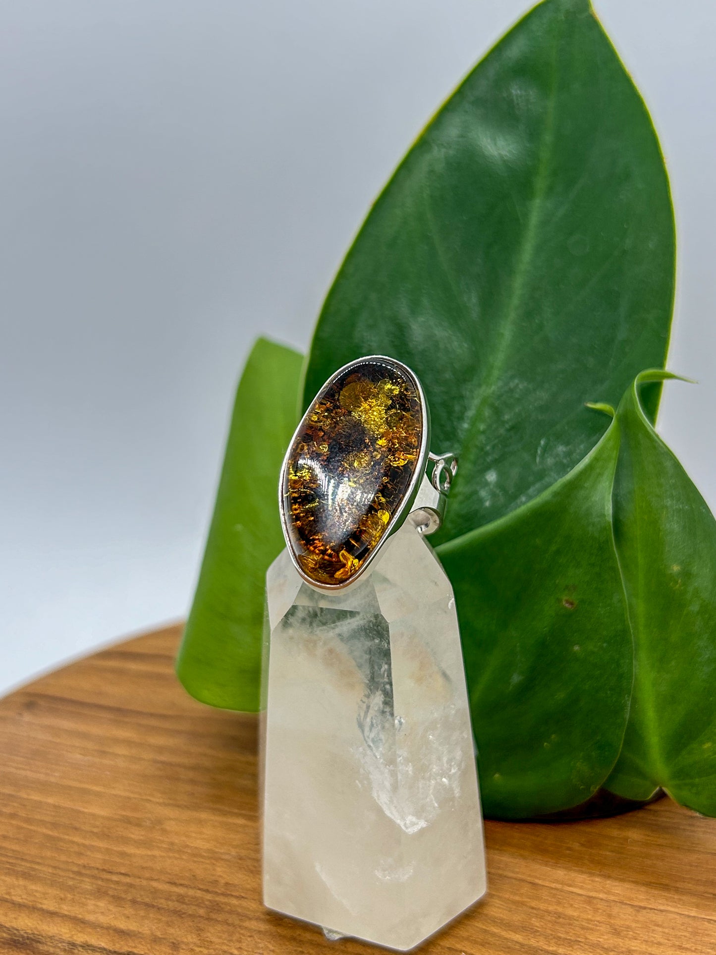 Amber Ring (size 6)