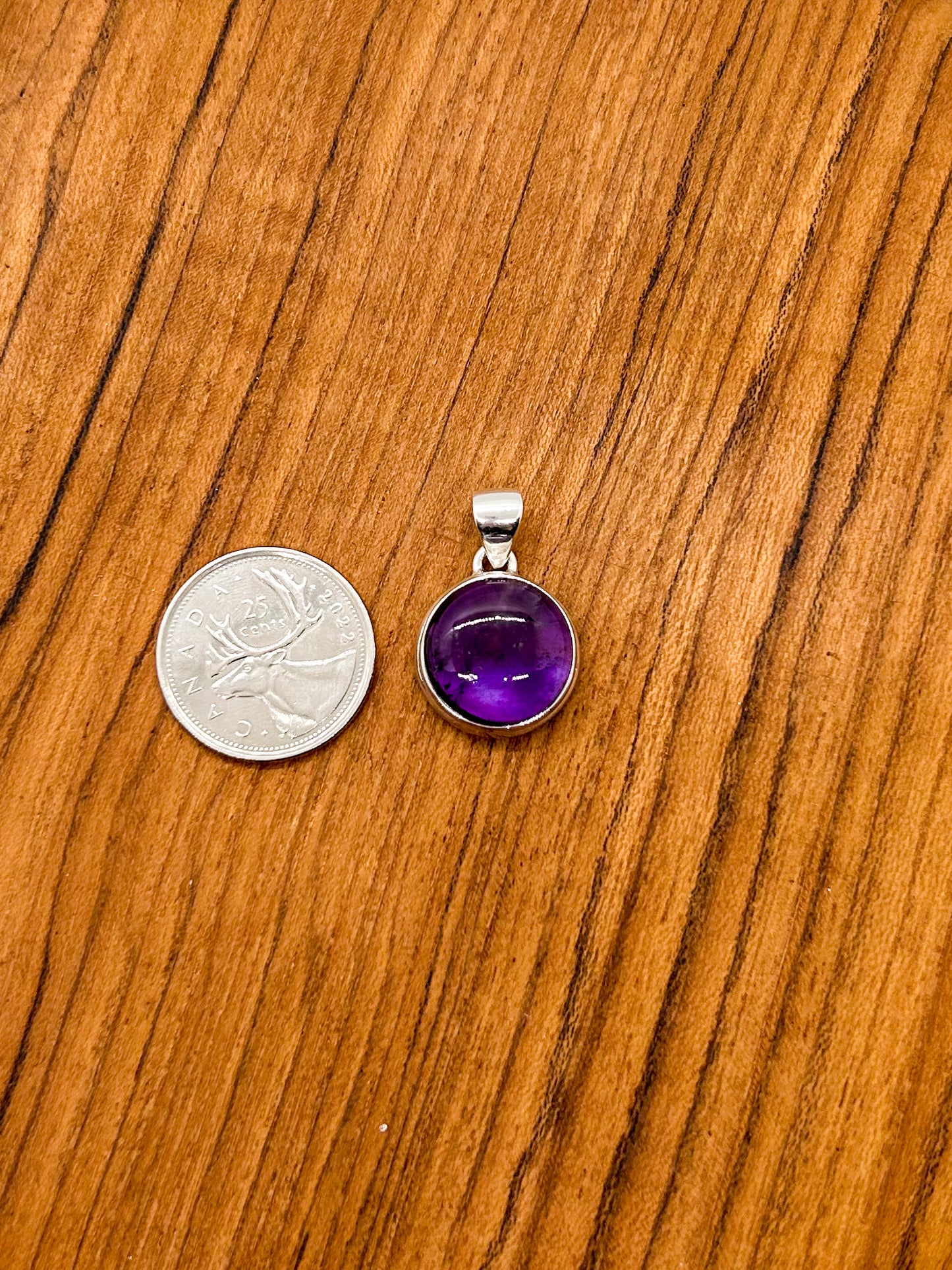Amethyst Circle of Life Pendant