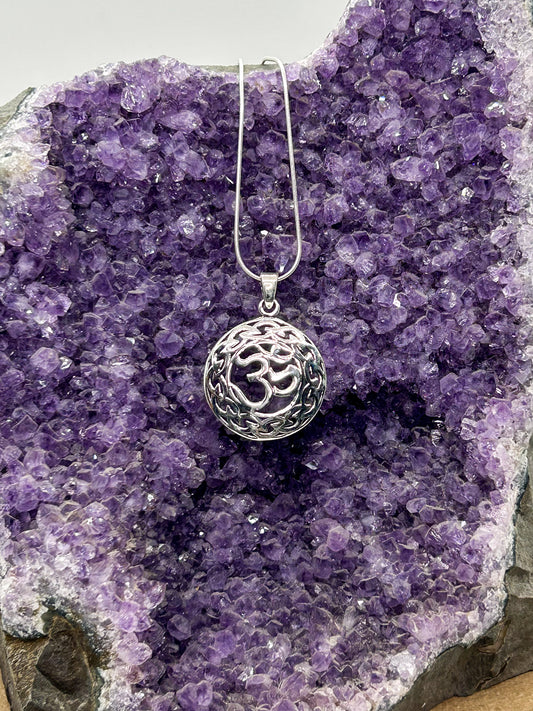Celtic OM Pendant