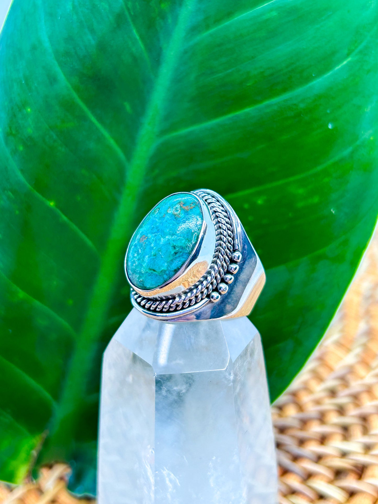 Mystic Muse Chrysocolla Ring