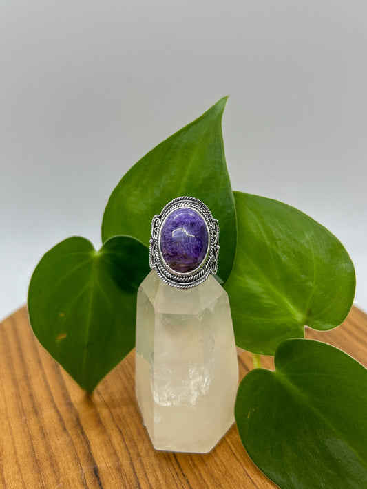 Charoite Ring