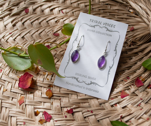 Amethyst Dangle Earrings