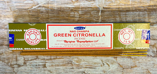 Green Citronella Boxed Incense