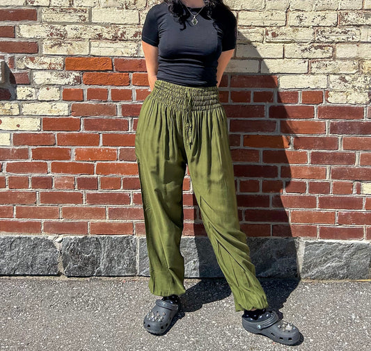 Green Genie Pants