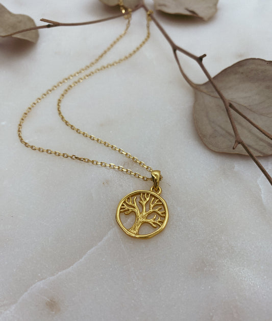 Gold Tree of Life Necklace