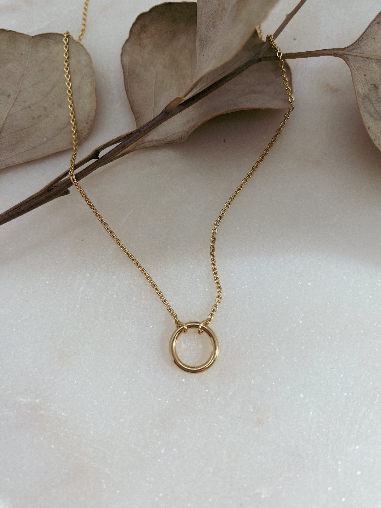 Golden Halo Necklace