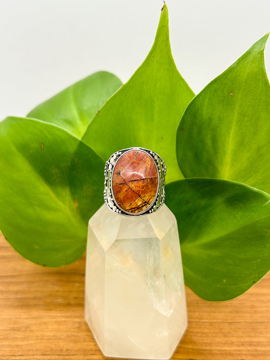 Imperial Jasper Ring (size 6)