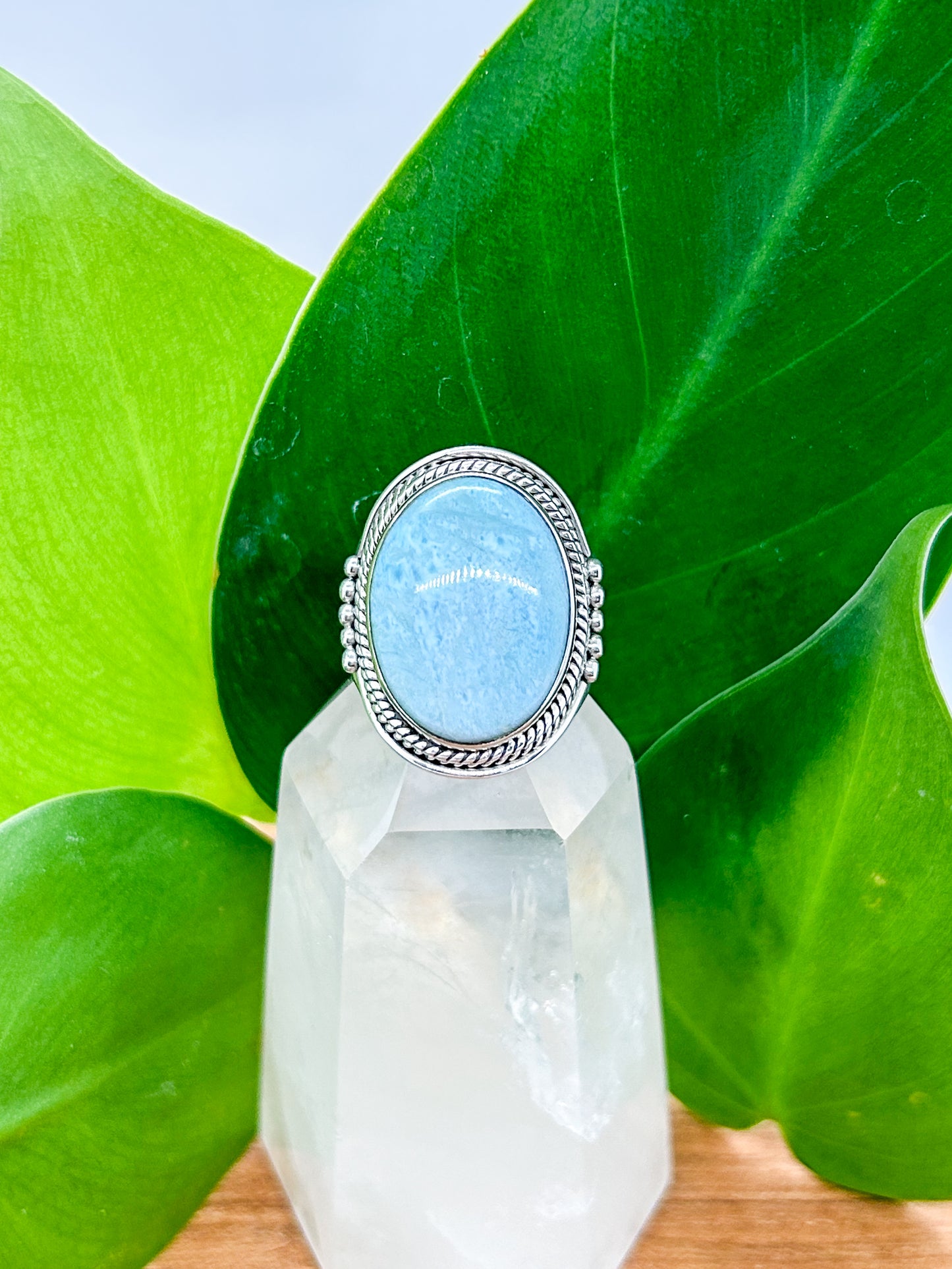 Larimar Ring (size 9)