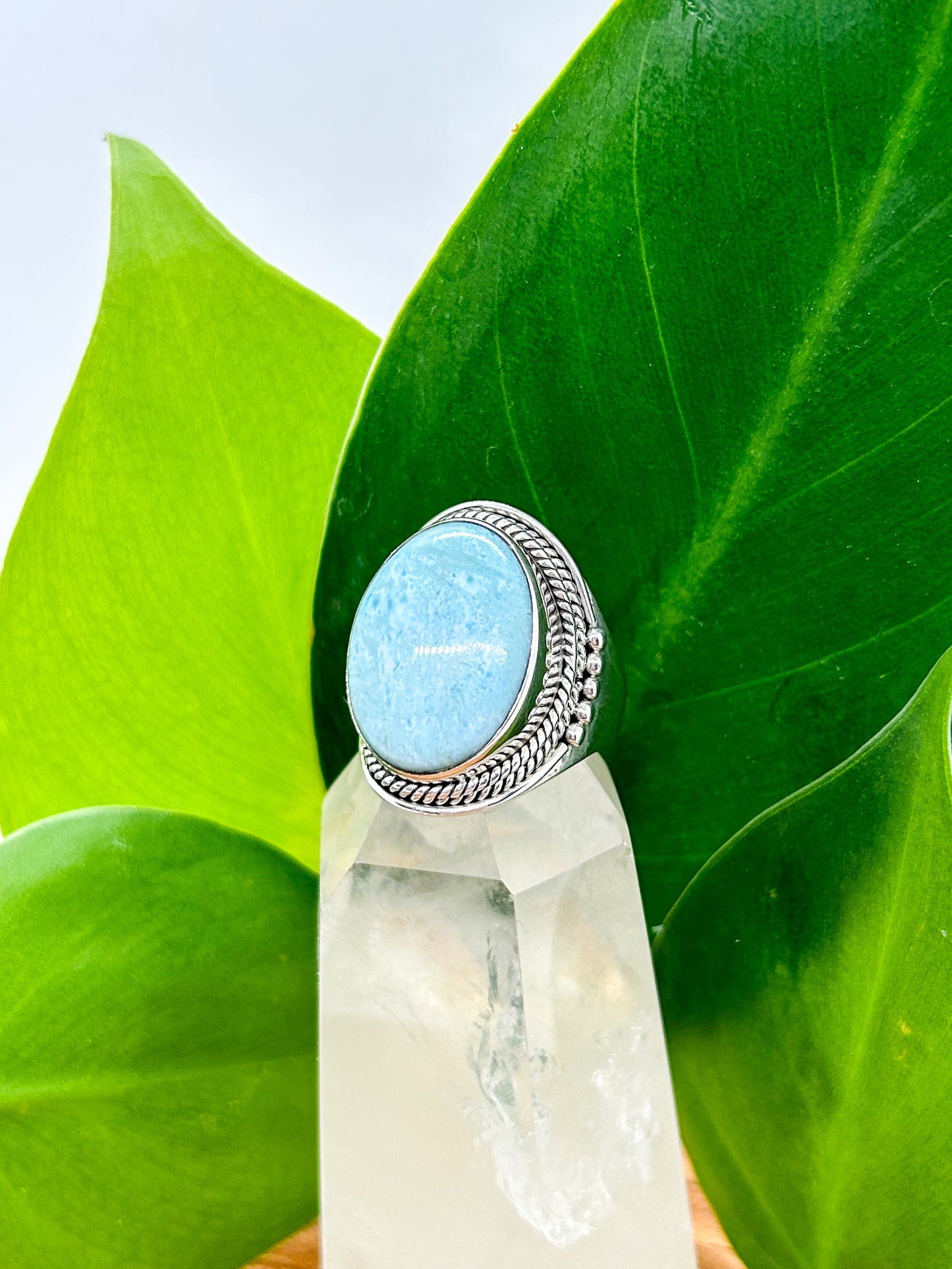 Larimar Ring (size 9)