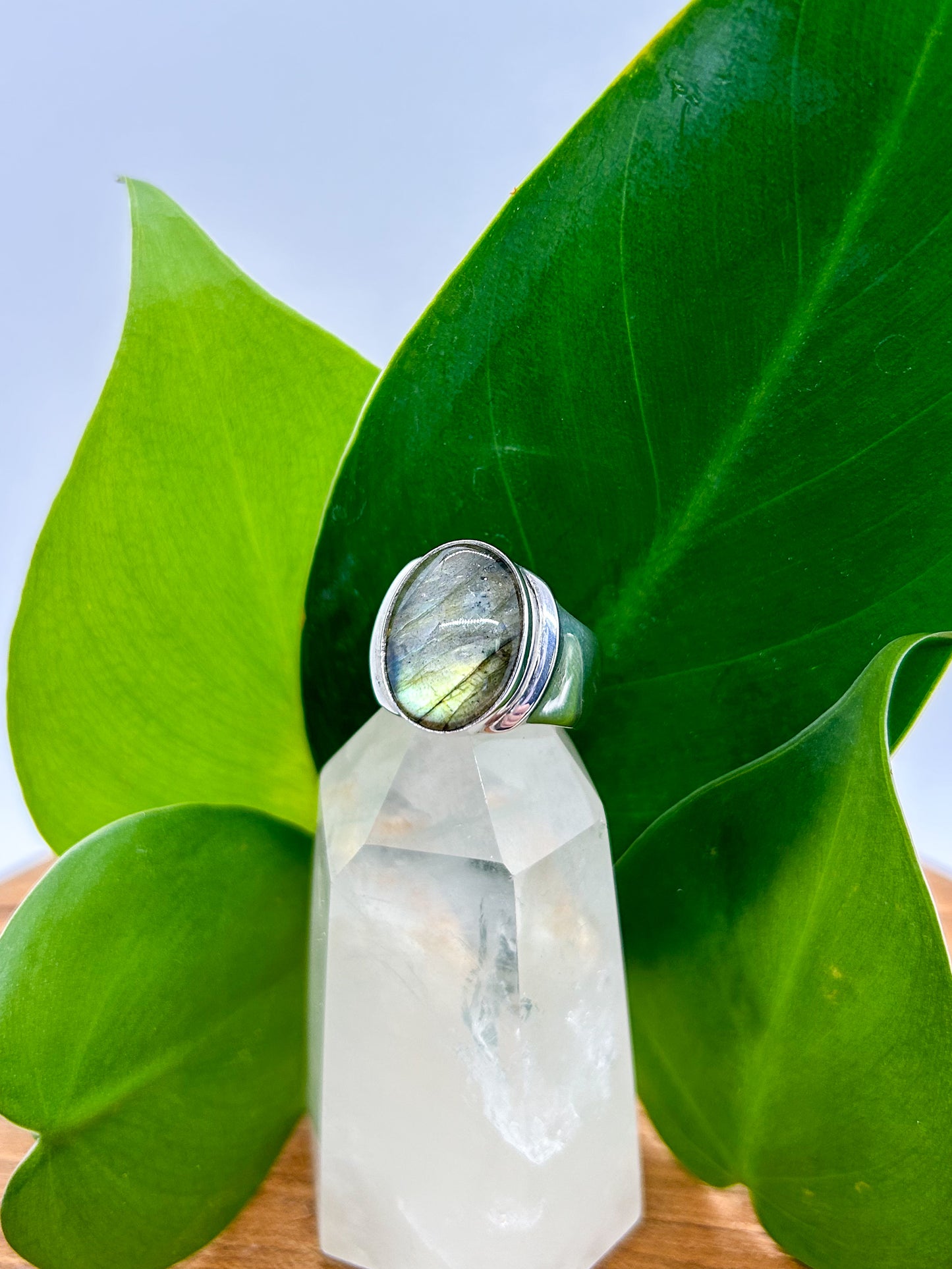 Labradorite Ring (size 6.5)