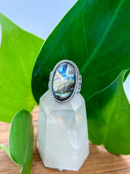 Labradorite Ring (size 6.75)